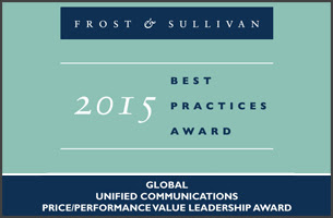 Отмеченная множеством наград АТС 3CX получает награду от Frost&Sullivan