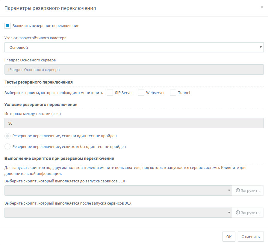 Отказоустойчивость 3CX