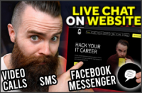 Подключение 3CX Live Chat, Facebook и SMS – видеообзор