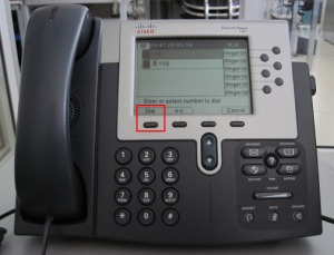 Звонки с помощью телефона Cisco 7961 Звонки с помощью телефона Cisco 7961