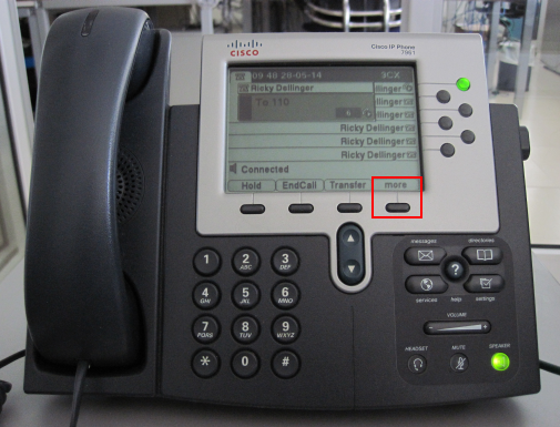Конференц-звонок с помощью IP-телефона Cisco 7940/7941/7960/7961