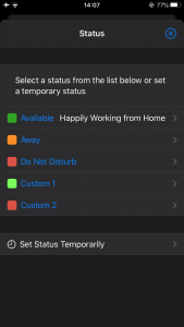 Релиз для работы из дома - новые функции и улучшенный интерфейс пользователя 3CX для iOS