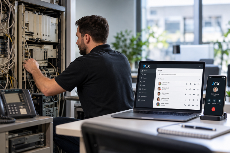 Replacing a traditional PBX Replacing a traditional PBX