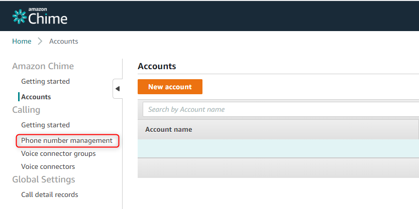 Amazon Chime Voice Connector - подключение транка