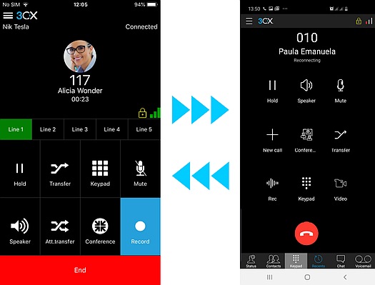 Чтобы протестировать все возможности 3CX v16 Update 3 Alpha, установите новые версии приложений 3CX
