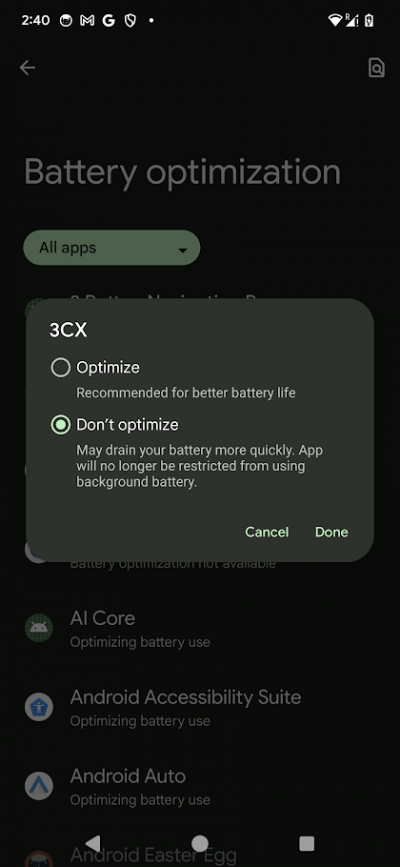 V20 Beta 3 – корректная поддержка Android 14.