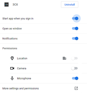 Автоматический запуск в Google Chrome - Приложение PWA