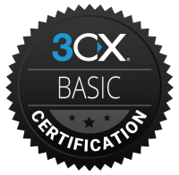 3CX Basic Certification Badge