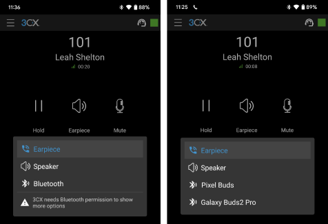 Новые возможности чата - Переключение между устройствами Bluetooth