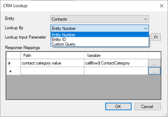 3CX Call Flow Designer (CFD) Update 3 включает новый компонент CRM Lookup