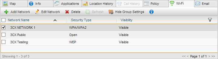3CX Mobile Device Manager