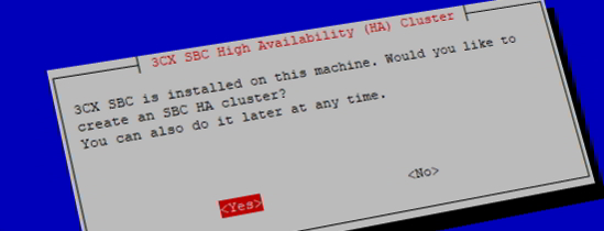 Кластер 3CX SBC High Availability