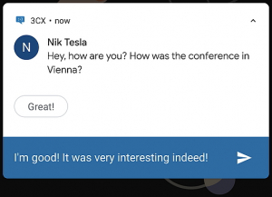 Интерактивный чат 3CX для бизнеса