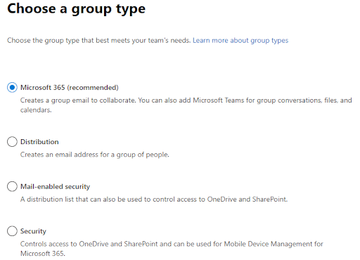 Интеграция с Microsoft 365 - Синхронизация групп