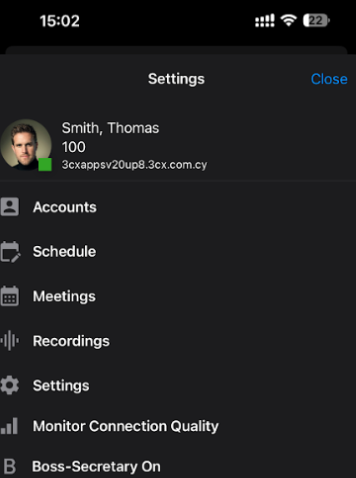 iOS Boss-Secretary