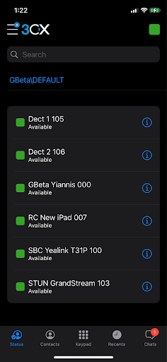 Поддержка интерфейса iOS 15