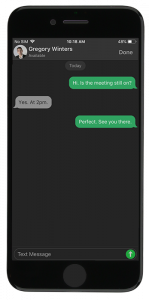 Обновленный чат - iOS
