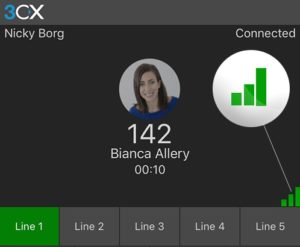 Новый индикатор качества сети для VoIP-клиентов 3CX Android и iOS