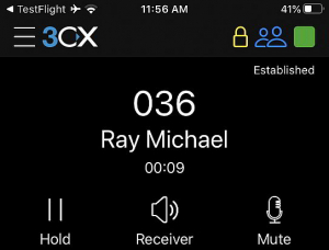 3CX для iOS Beta - Шифрование разговоров по умолчанию