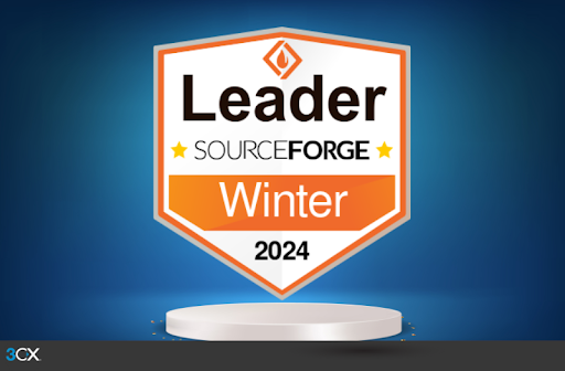 3CX получает награду «Лидер» от SourceForge