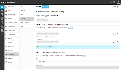 V20 Release Candidate 3 Интеграция с Teams Direct Routing V20 Release Candidate 3Интеграция с Teams Direct Routing