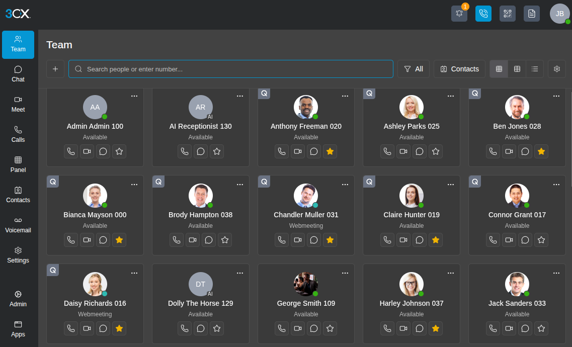 3CX web client
