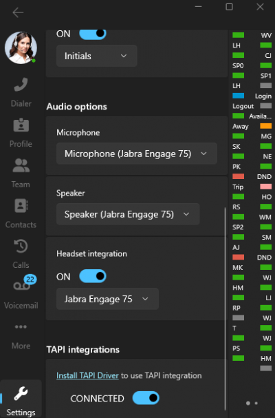 софтфон для Windows Beta 6 поддерживает гарнитуры Jabra. софтфон для Windows Beta 6 поддерживает гарнитуры Jabra.